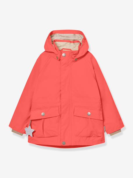 Parka mi-saison fille MATALLURE bleu foncé+marine+tomette 7 - vertbaudet enfant 