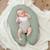 Coussin de grossesse et allaitement comfy big Gris foncé+Terracotta+Vert 13 - vertbaudet enfant 