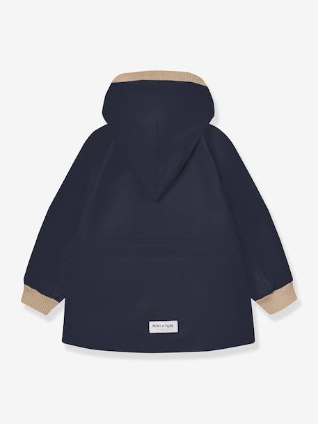 Veste mi-saison bébé fille MATWAI bleu foncé+bleu pâle+bois de rose+brun+jaune+jaune pastel+lilas+marron+rose poudré+sable+vert sauge 6 - vertbaudet enfant 