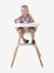 Chaise haute Evolu 2 + arceau naturel blanc 5 - vertbaudet enfant 
