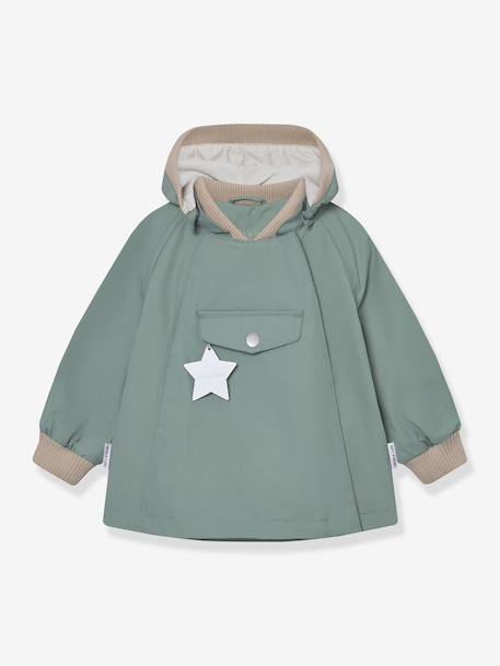 Veste mi-saison bébé fille MATWAI bleu foncé+bleu pâle+bois de rose+brun+jaune+jaune pastel+lilas+marron+rose poudré+sable+vert sauge 69 - vertbaudet enfant 
