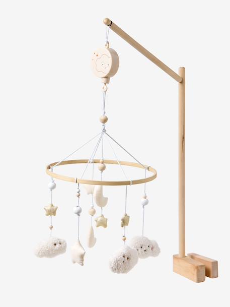 Mobile musical Nuage beige 2 - vertbaudet enfant 