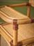 Chaise haute en rotin pour poupée Naturel 2 - vertbaudet enfant 