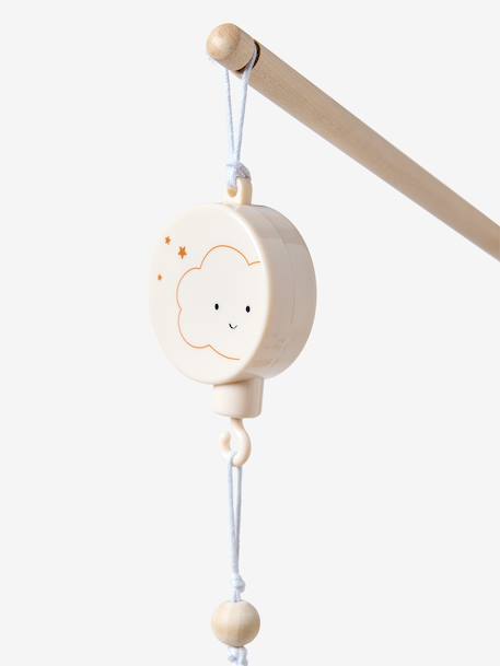 Mobile musical Nuage beige 4 - vertbaudet enfant 