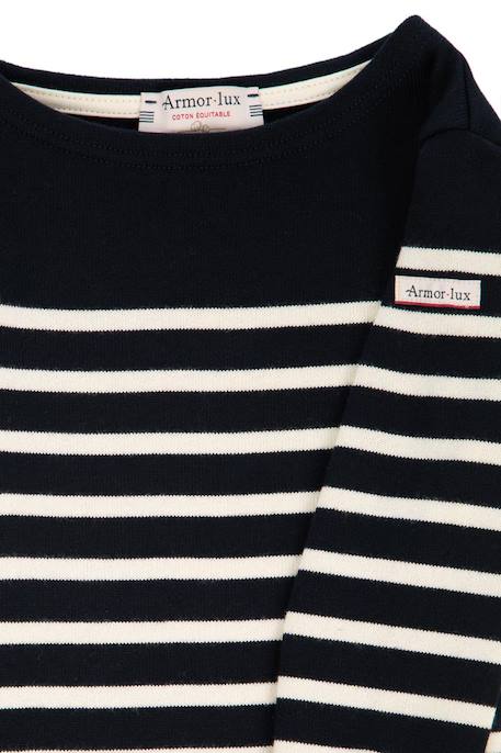 Marinière drisse enfant Nature/rich navy+Rich navy/nature 4 - vertbaudet enfant 