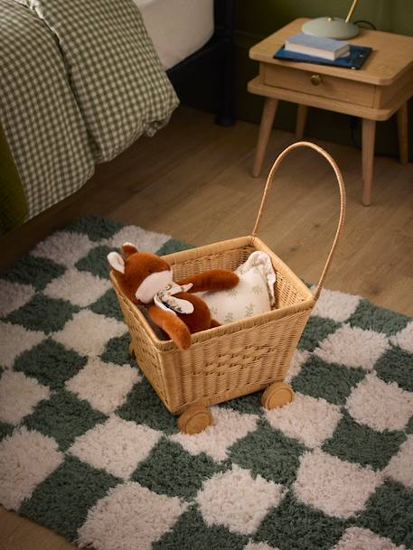 Chariot enfant en rotin Naturel 3 - vertbaudet enfant 