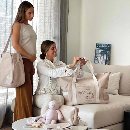 Sac à langer xl eco mum black Gris+Noir+Nude 17 - vertbaudet enfant 