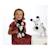 Peluche - peluche chien idéfix - idéfix et les irréductibles 25 cm Blanc 3 - vertbaudet enfant 