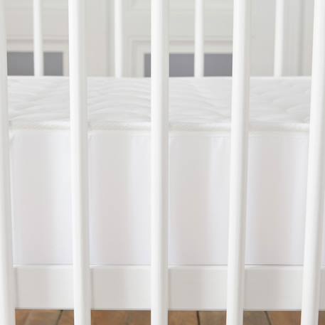 Matelas enfant/bébé climatisé | réversible | anti-acarien Blanc 5 - vertbaudet enfant 