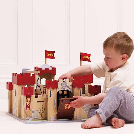 Chateau coeur de lion Rouge 6 - vertbaudet enfant 