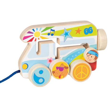 Van à tirer Multi-coloured 1 - vertbaudet enfant 