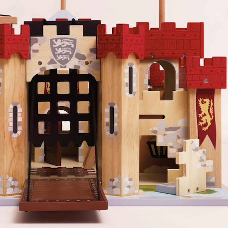 Chateau coeur de lion Rouge 4 - vertbaudet enfant 
