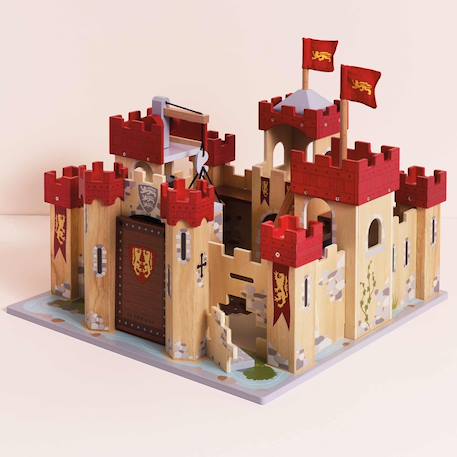 Chateau coeur de lion Rouge 3 - vertbaudet enfant 