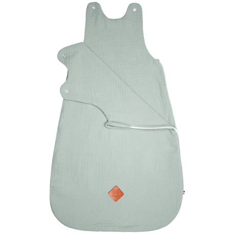 Gigoteuse d'été tog 0,5 en gaze de coton jeanne Beige+Blanc+Blanc à pois or+Bleu ciel+Camel+Écru+Gris clair+Rose+Terracotta+Vert de gris 40 - vertbaudet enfant 