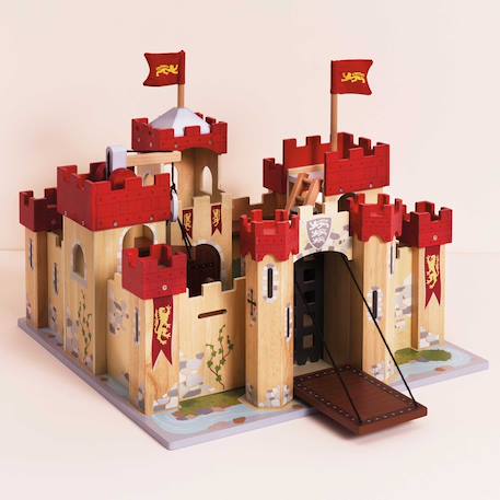 Chateau coeur de lion Rouge 2 - vertbaudet enfant 