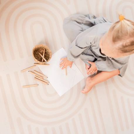 Haven Tapis d'Éveil et de Jeu Bébé et Enfant Beige+Beige à motifs+Beige à rayures+Beige clair+Beige clair à motifs+Beige Losange+Bleu+Camel+Marron Losange+Vert à motifs 18 - vertbaudet enfant 