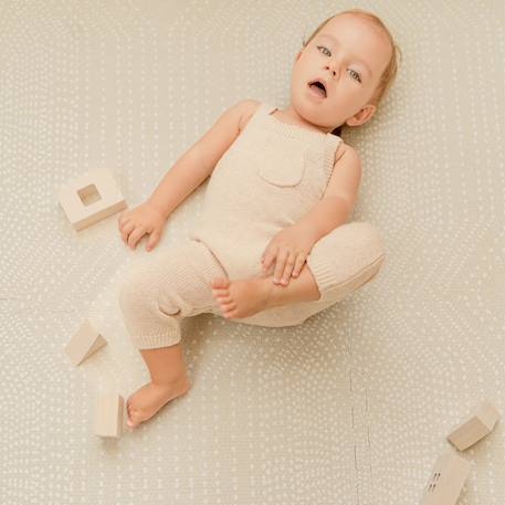 Haven Tapis d'Éveil et de Jeu Bébé et Enfant Beige+Beige à motifs+Beige à rayures+Beige clair+Beige clair à motifs+Beige Losange+Bleu+Camel+Marron Losange+Vert à motifs 24 - vertbaudet enfant 