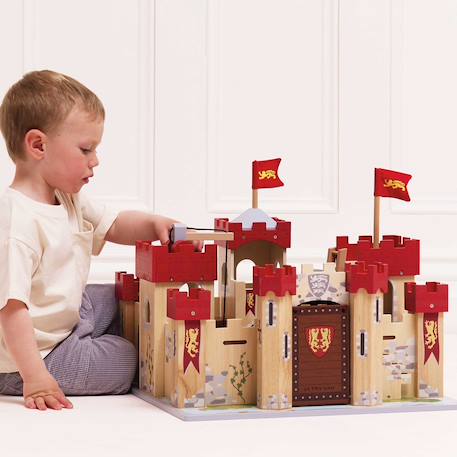 Chateau coeur de lion Rouge 5 - vertbaudet enfant 