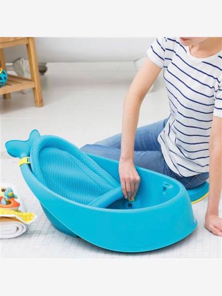 Baignoire évolutive Moby de bleu+GRIS 13 - vertbaudet enfant 