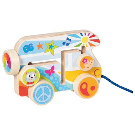 Van à tirer Multi-coloured 2 - vertbaudet enfant 