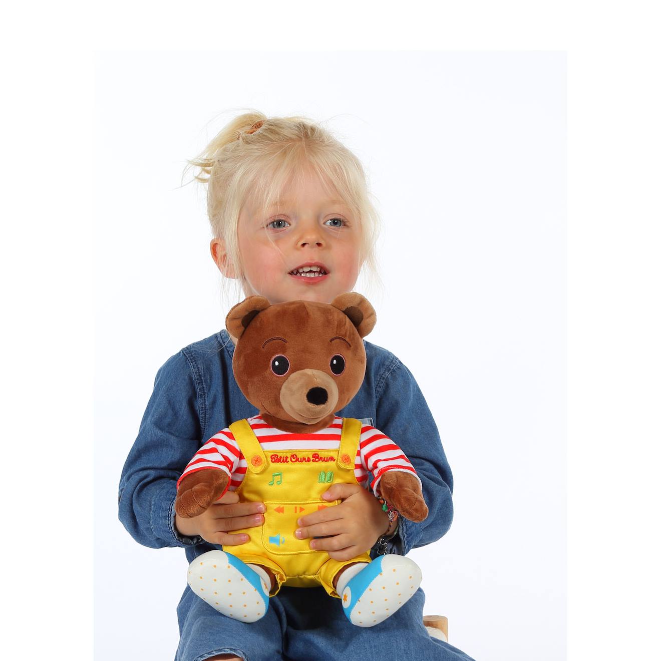 Ours En Peluche Apaisant Pour Bébé - Avec Musique Sensorielle Et Détection De Respiration - Lavable
