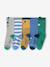 Lot de 5 paires chaussettes garçon bleu 2 - vertbaudet enfant 