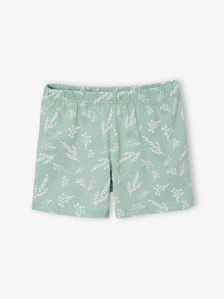 Pyjashort fille Bambi Disney bleu grisé 3 - vertbaudet enfant 