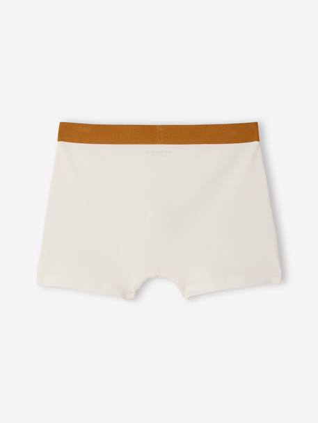 Lot 5 boxers garçon vélo écru 7 - vertbaudet enfant 