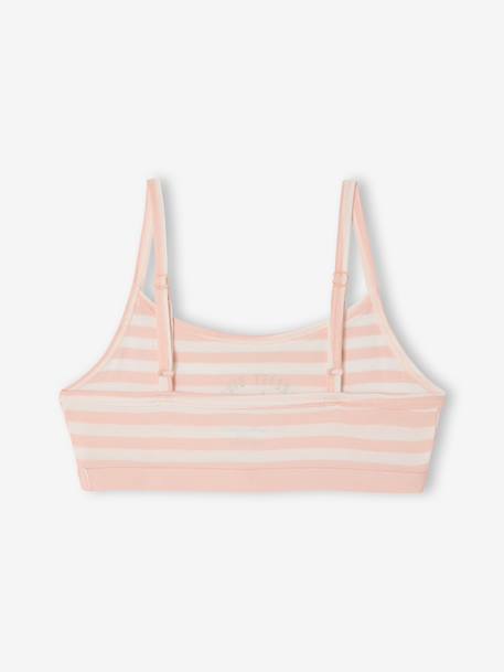 Lot 2 brassières coton bio rose 4 - vertbaudet enfant 