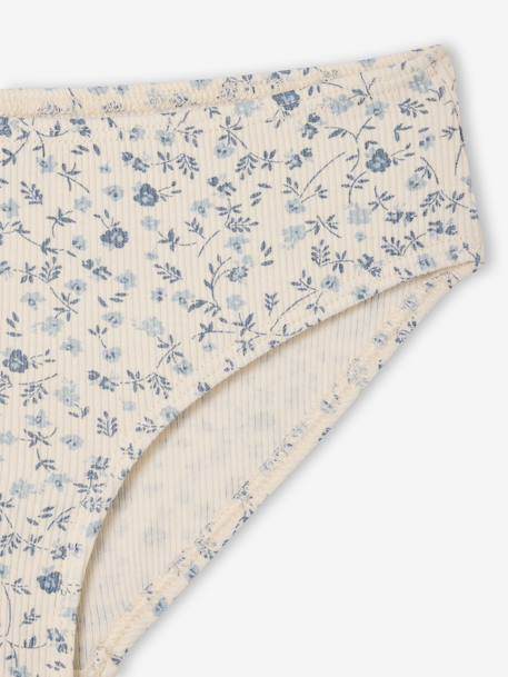 Lot de 5 culottes fille côtelées écru 8 - vertbaudet enfant 