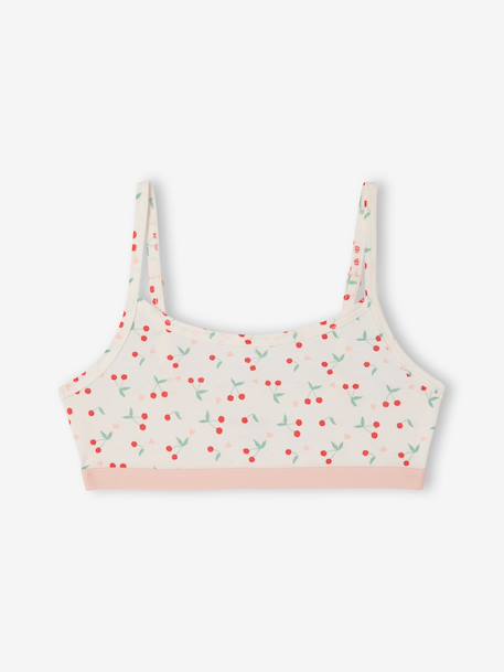 Lot 2 brassières coton bio rose 3 - vertbaudet enfant 
