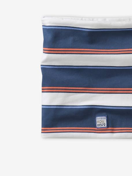Snood rayé coton écru 2 - vertbaudet enfant 