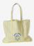 Tote bag coton jaune pâle 2 - vertbaudet enfant 