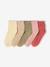 Lot 5 mi-chaussettes cotes fantaisie tomette 1 - vertbaudet enfant 