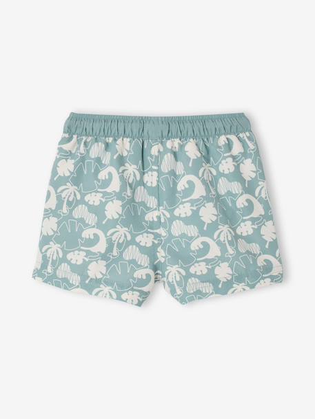 Maillot de bain imprimé bébé garçon bleu grisé+vert sauge 5 - vertbaudet enfant 