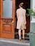 Robe grossesse en gaze de coton bio argile+vert sauge 2 - vertbaudet enfant 