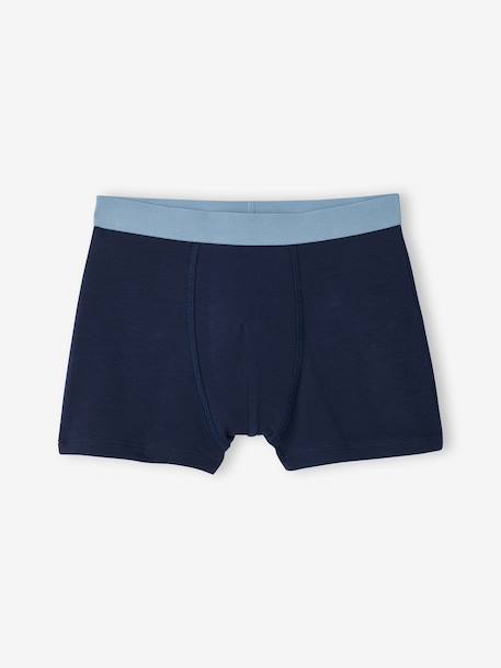Lot 5 boxers garçon requin bleu grisé 3 - vertbaudet enfant 