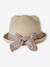 Chapeau paille bébé fille ruban sable 3 - vertbaudet enfant 