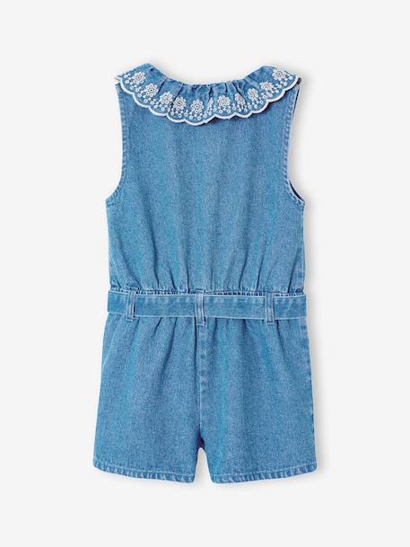 Combishort en denim stone 3 - vertbaudet enfant 
