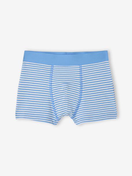 Lot de 5 boxers garçon surf bleu 4 - vertbaudet enfant 