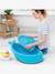 Baignoire évolutive Moby de bleu+GRIS 14 - vertbaudet enfant 
