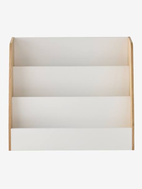 Bibliothèque basse 3 niveaux YEL blanc 3 - vertbaudet enfant 