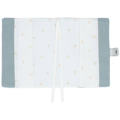 Protège carnet de santé Biscuit+Bleu+Vert olive 5 - vertbaudet enfant 