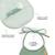 Bavoir petit lot de 2 happy clouds rose Rose, blanc+Vert, blanc 10 - vertbaudet enfant 