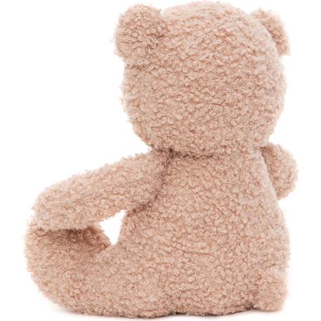 Peluche ours teddy bear olive green (25 cm) Beige clair+Gris+Marron clair+Rose, noir 18 - vertbaudet enfant 