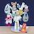 Doudou boule faon Blanc 4 - vertbaudet enfant 