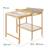 Table à langer avec baignoire coulissante + matelas à langer déperlant roba style Blanc / gris argenté+Bois naturel / gris argenté 12 - vertbaudet enfant 
