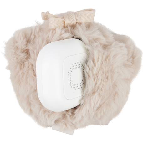Peluche bruit blanc à suspendre lou beige (8 cm) Avoine+Beige, noir+Marron, noir 9 - vertbaudet enfant 