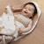Cape de bain ours teddy bear (75 x 75 cm) Blanc, marron clair 5 - vertbaudet enfant 