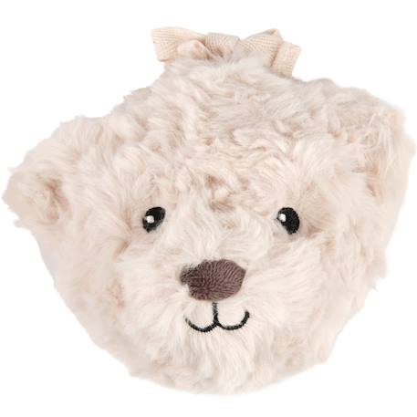 Peluche bruit blanc à suspendre lou beige (8 cm) Avoine+Beige, noir+Marron, noir 7 - vertbaudet enfant 